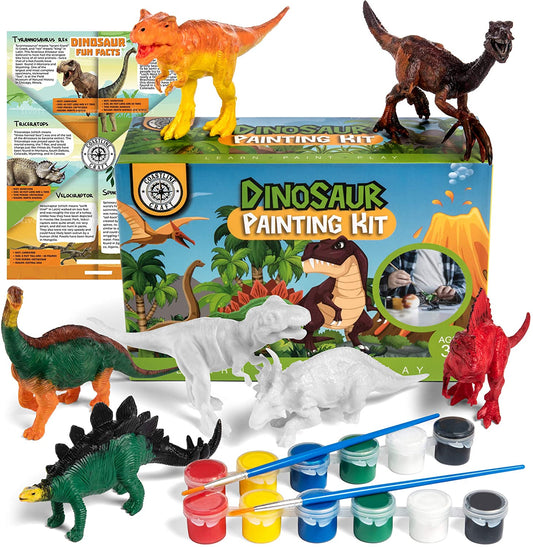 Paint Your Own Dinosaur Toys Activity Kit